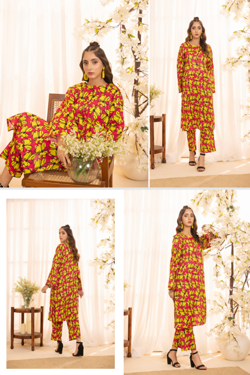 Identic Separate (2 Pcs) Printed Lawn (Stitched) Sethi Brothers